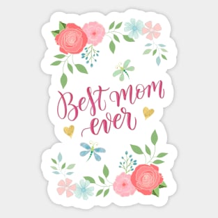 Best mum of the world Sticker